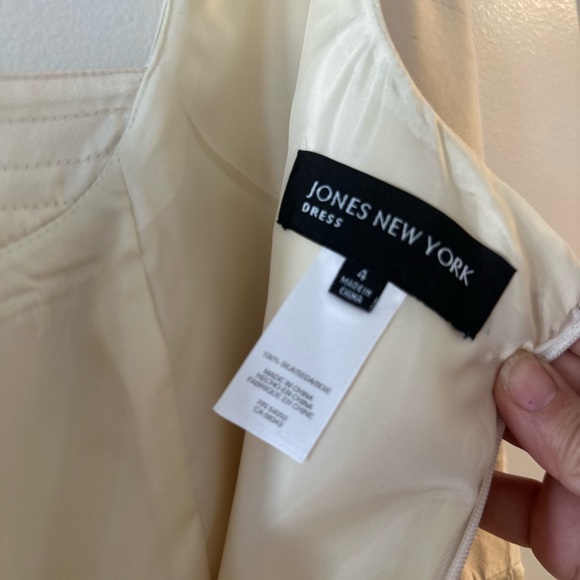 Silk formal evening cocktail dress - Picture 3 of 3